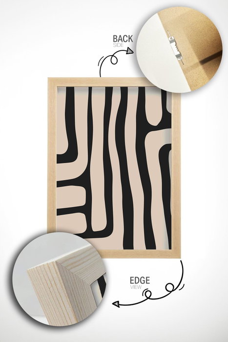 Wallity Ersydata3-5070 Conjunto de 3 Pinturas Decorativas Enmarcadas
